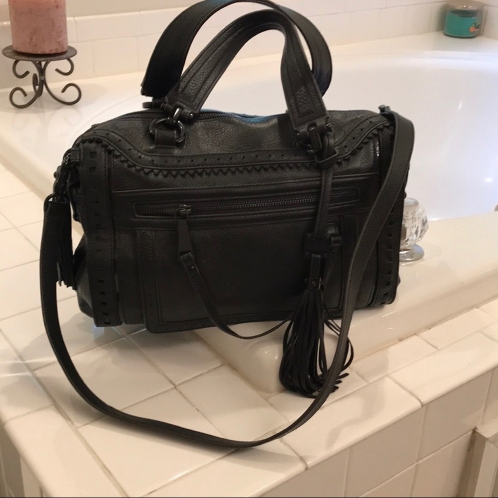Aimee Kestenburg Black Satchel Bag